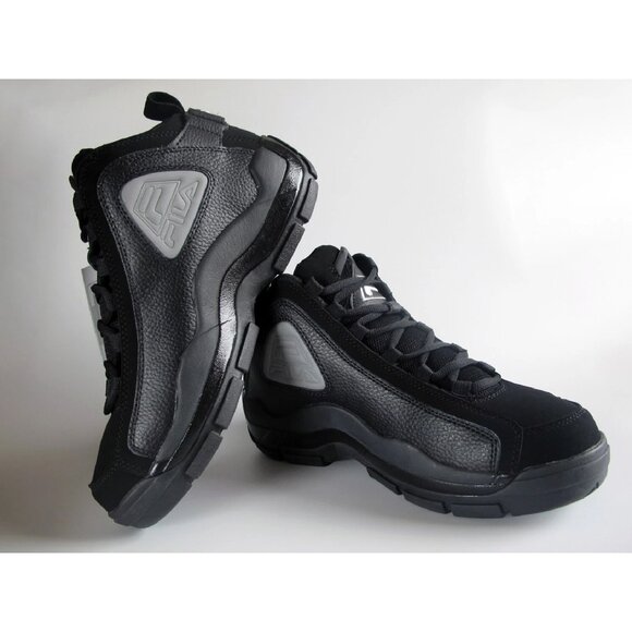 Fila 96 Grant Hill 2 Black Reflective Shoes Men\'s 10.5 stackhouse 1VB90037-010 main image 14